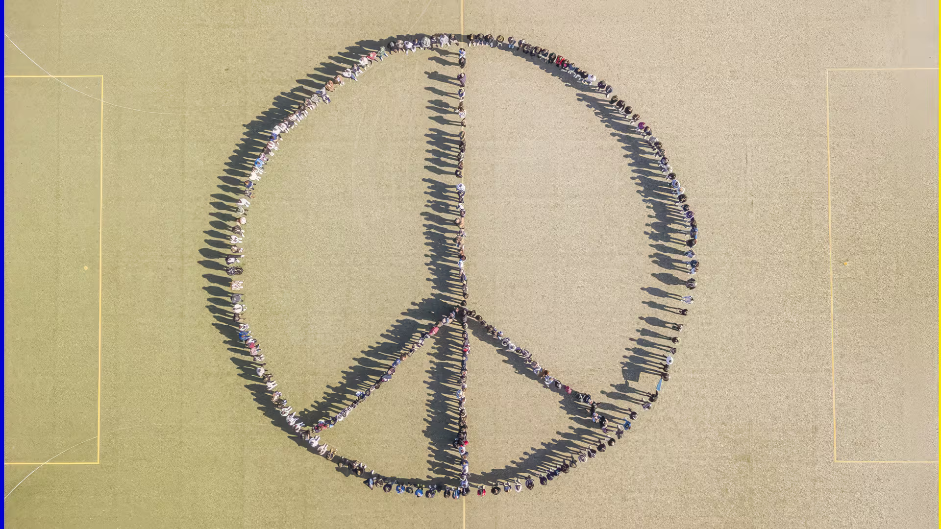WE STAND FOR PEACE! WE STAND FOR PEACE!