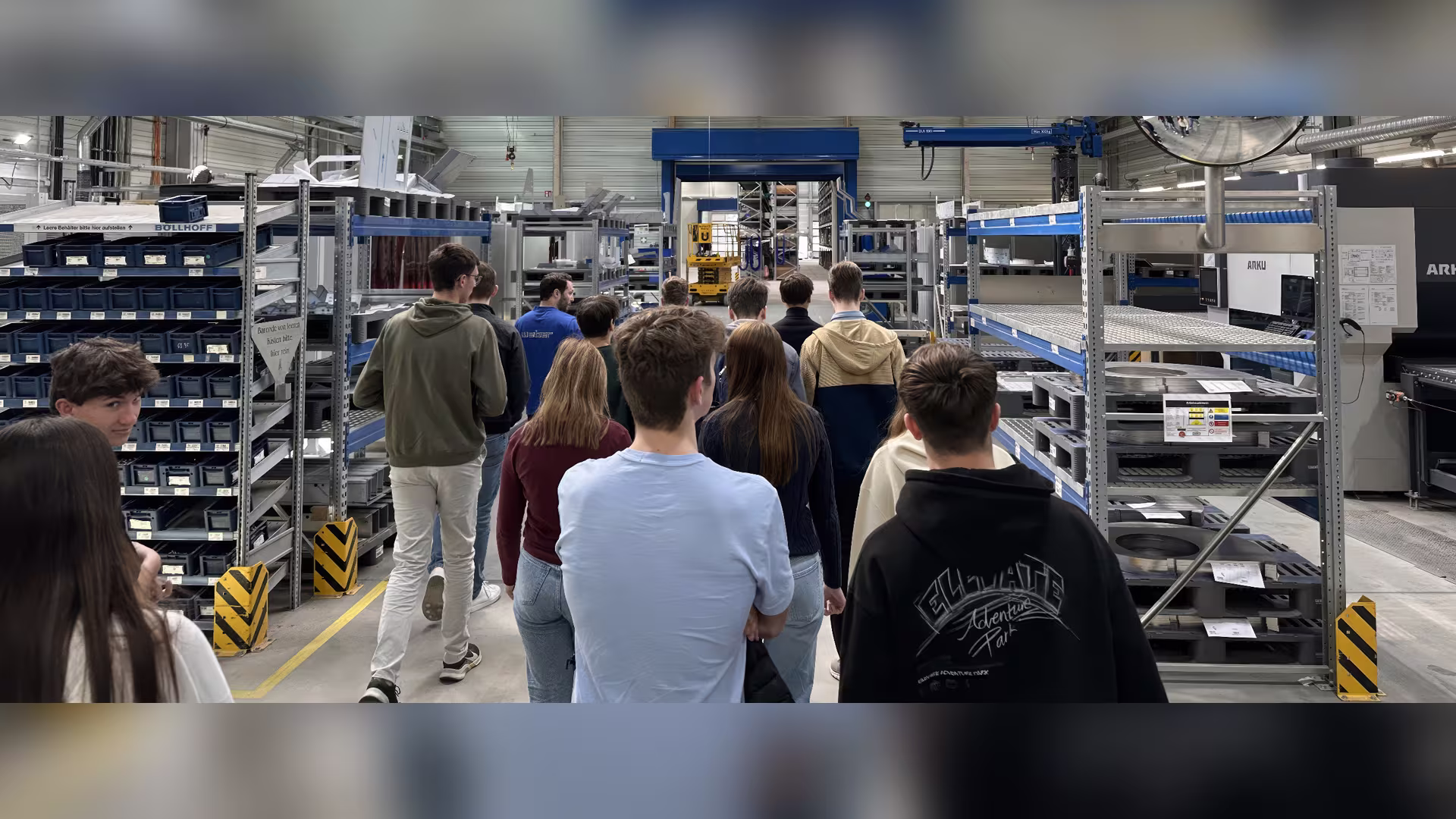 Betriebsbesichtigung bei der Weber Food Technology GmbH Betriebsbesichtigung bei der Weber Food Technology GmbH