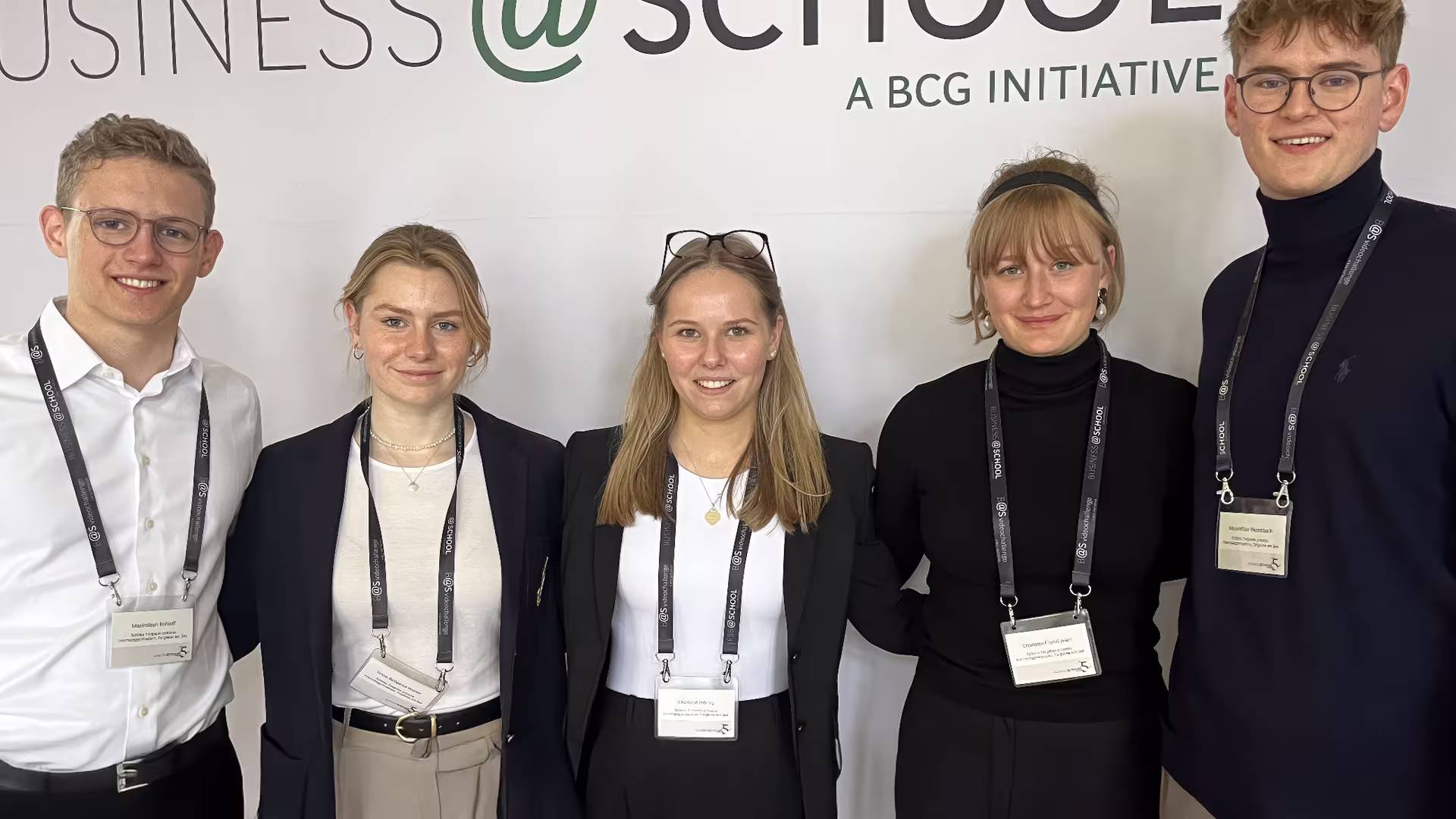 Team „LungLog“ im Landesfinale von business@school Team „LungLog“ im Landesfinale von business@school