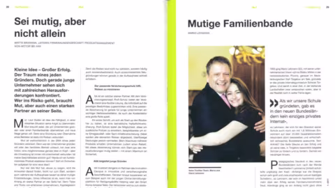 Wir Familienunternehmer: Mutige Familienbande Wir Familienunternehmer: Mutige Familienbande