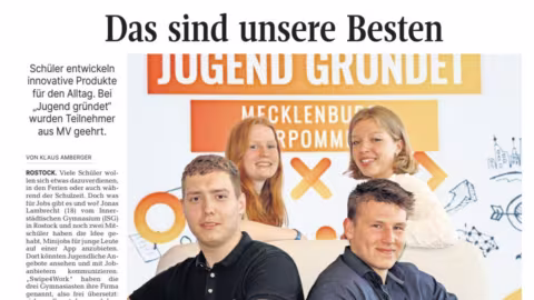 Ostsee-Zeitung MADS: Das sind unsere Besten Ostsee-Zeitung MADS: Das sind unsere Besten